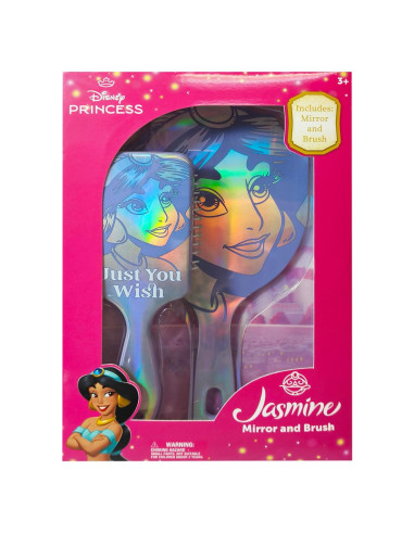 Conjunto de Spa Disney LUV HER para Niñas - Cepillo y Espejo