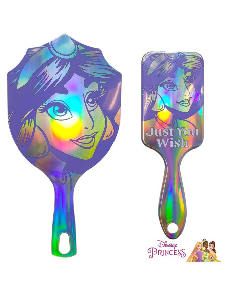 Conjunto de Spa Disney LUV HER para Niñas - Cepillo y Espejo