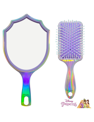 Conjunto de Spa Disney LUV HER para Niñas - Cepillo y Espejo