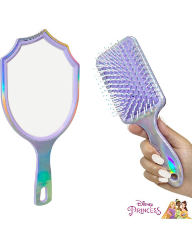 Conjunto de Spa Disney LUV HER para Niñas - Cepillo y Espejo