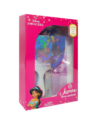 Conjunto de Spa Disney LUV HER para Niñas - Cepillo y Espejo