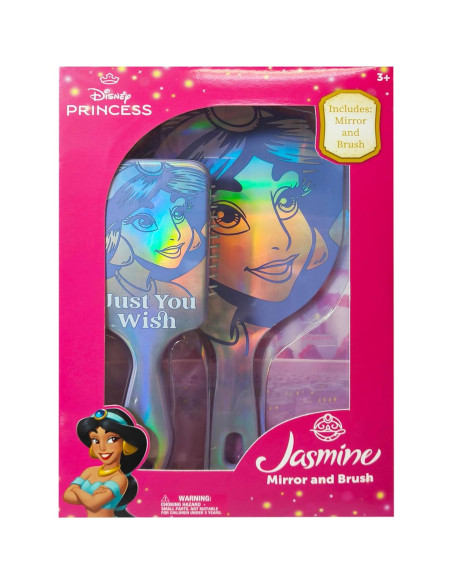 Conjunto de Spa Disney LUV HER para Niñas - Cepillo y Espejo