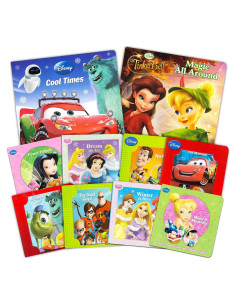 Conjunto de 10 Libros de Cartón Disney para Niños