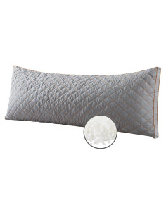 Cojín Corporal Largo WhatsBedding Espuma Viscoelástica 137cm