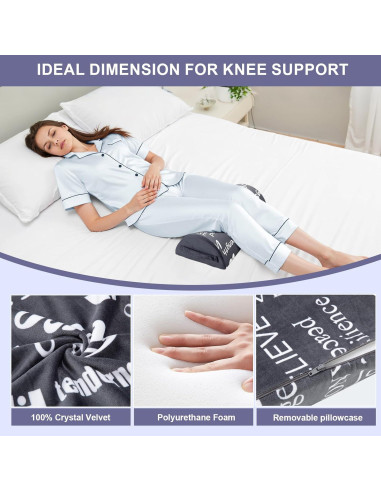 Almohada para Rodillas MYLIFESION Espuma Viscoelástica 50.8 cm