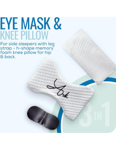 Almohada de Rodilla Espuma de Memoria Ark - Alivio Ciática