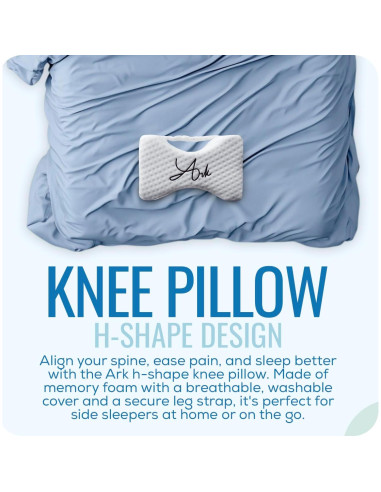 Almohada de Rodilla Espuma de Memoria Ark - Alivio Ciática