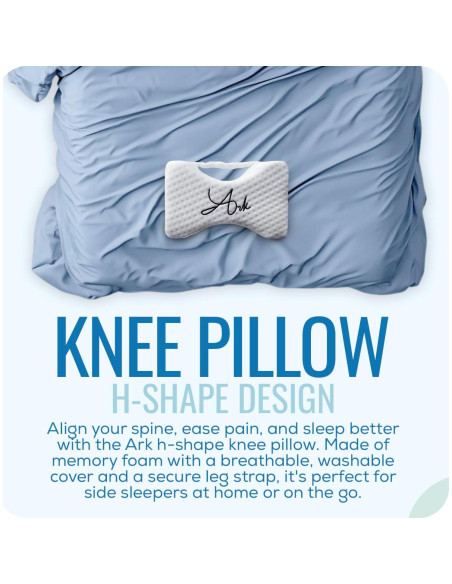 Almohada de Rodilla Espuma de Memoria Ark - Alivio Ciática