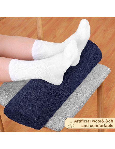 Cojín para Reposapiés Sintuff Azul Oscuro 50x20x9 cm