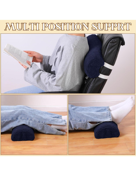 Cojín para Reposapiés Sintuff Azul Oscuro 50x20x9 cm