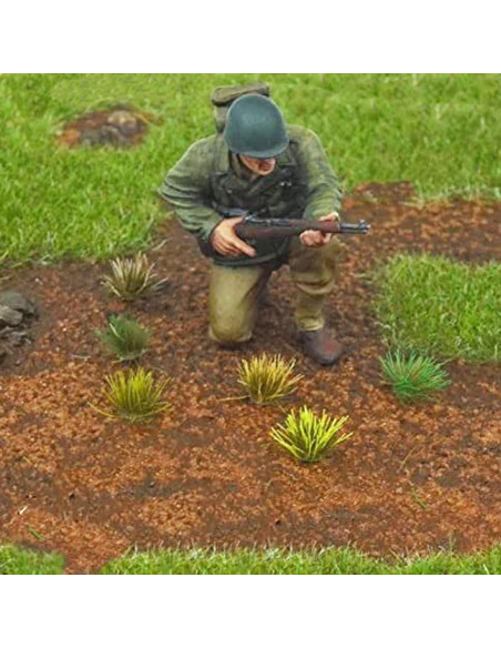 Kit 208 PCS Hierba Estática Wodima para Dioramas 25.4x20.3 cm