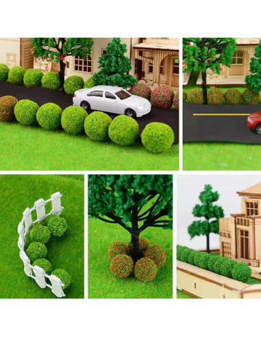 Kit de Material de Base de Escenario QuarenDen 12 Piezas