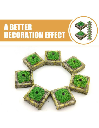 10 Piezas Mini Árboles Diorama HOODANCOS para Paisajismo