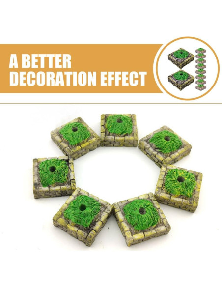 10 Piezas Mini Árboles Diorama HOODANCOS para Paisajismo