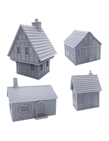 Escenografía de Terreno EnderToys 28mm para Miniaturas