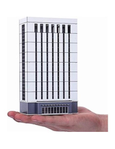 Modelo de Edificio del Gobierno EatingBiting 1/150 Plástico 19x11x6.5cm 2