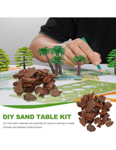 Kit de Diorama COHEALI - Material de Corteza de Árbol 20x12cm