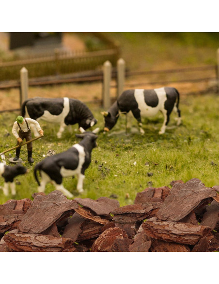 Kit de Diorama COHEALI - Material de Corteza de Árbol 20x12cm