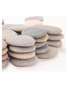 100 Pcs Rocas para Pintar CFKJ 5.58-8.89 cm Artesanía