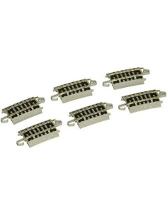 Pista Curvada E-Z Track Bachmann 11.25" Radio Escala N 2