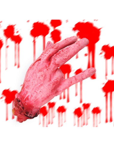 Mano Rota Realista UniGift para Decoración Halloween