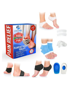 Kit de 14 Piezas Fittest Pro para Alivio de Fascitis Plantar