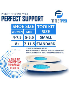 Kit de 14 Piezas Fittest Pro para Alivio de Fascitis Plantar 2