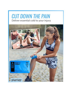 Paquete de Hielo Sparthos Mediano - Compresas Reutilizables 2 Pzas 2