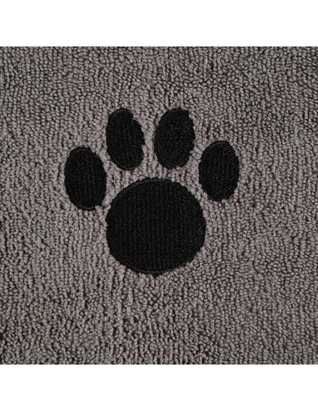 Toalla de Baño para Mascotas Bone Dry Microfibra 104x60 cm Gris