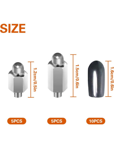 20 Puntos de Contacto Repuestos para Collar de Entrenamiento QoTang