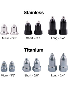 Puntos de contacto remoto Educator para perros 1,91 cm acero 2