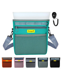 Bolsa de golosinas para perro Raisingwell con cierre magnético