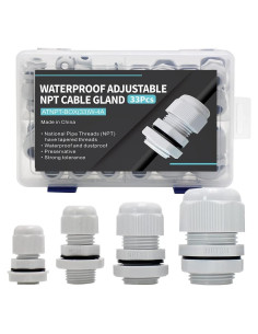 Kit de Conectores de Cable Impermeable 33PCS AIRTAK IP68