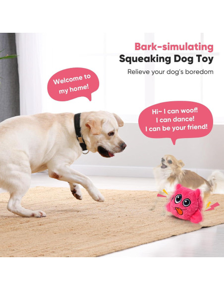 Juguete Interactivo para Perros Petbobi Rosa 12,45x12,45cm Juguete Interactivo para Perros Petbobi Rosa 12,45x12,45cm