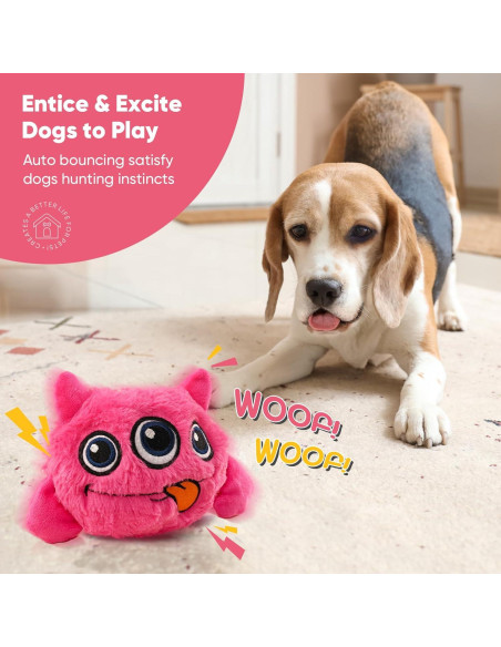 Juguete Interactivo para Perros Petbobi Rosa 12,45x12,45cm Juguete Interactivo para Perros Petbobi Rosa 12,45x12,45cm