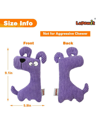 Juguete para Perros Lepawit Squeaky Peluche 23 cm