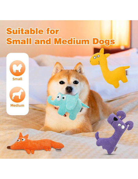 Juguete para Perros Lepawit Squeaky Peluche 23 cm Juguete para Perros Lepawit Squeaky Peluche 23 cm