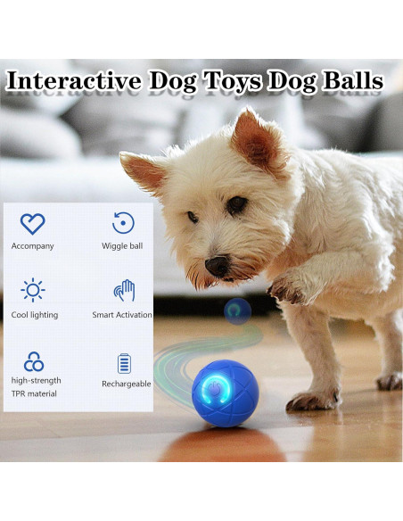 Bola Interactiva para Perros KoovDem 5,2 cm Recargable