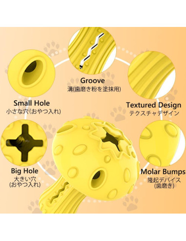 Juguete para Perros SCHITEC Dispensador de Golosinas 12,95 cm