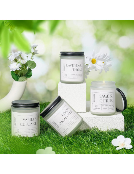 Vela Aromática Molensun Eucalipto Limón 198 g - Regalo Día de la Madre Vela Aromática Molensun Eucalipto Limón 198 g - Regalo Día de la Madre