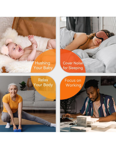 Máquina de Ruido Blanco DailyBody DWN-Z1 30 Sonidos 36 Volumen