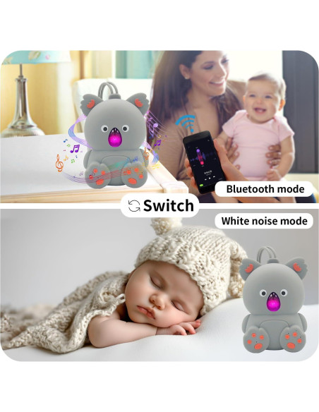Máquina de Sonido para Bebés JUNFU J923 con Bluetooth y Luz Máquina de Sonido para Bebés JUNFU J923 con Bluetooth y Luz