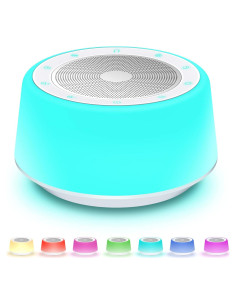 Máquina de Ruido Blanco BGOVERSS TP1 con 30 Sonidos y Luz
