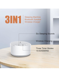 Máquina de Sonido Rorense SM06 con Cargador Inalámbrico 2