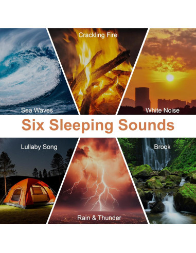 Máquina de Sonido Rorense SM06 con Cargador Inalámbrico