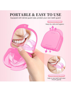 Protector Bucal Mktoohzz para Bruxismo - 6 Piezas Talla Única 2