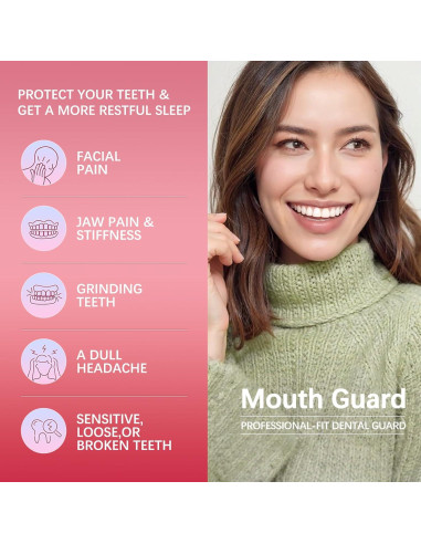 Protector Bucal Mktoohzz para Bruxismo - 6 Piezas Talla Única