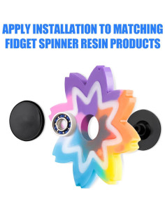 NiArt Conjunto 24 Rodamientos MR137 para Fidget Spinner 2