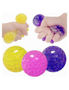 Pelotas Antiestrés ZTATU - Paquete de 3, Alivio Estrés Adultos