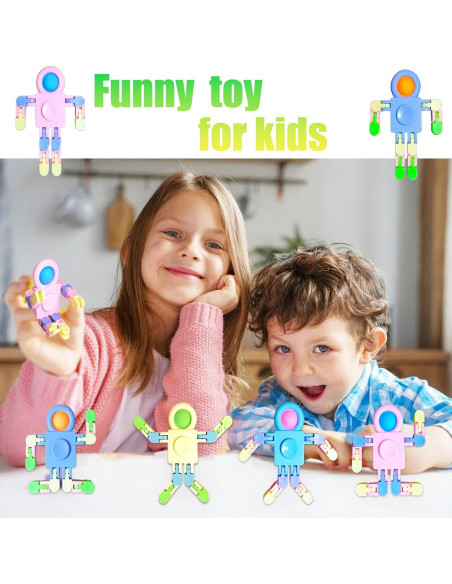 24 Juguetes Antiestrés Transformables Hdagbnn para Niños